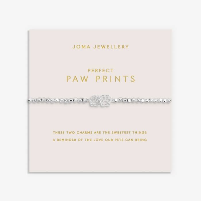 Joma Jewellery Forever Yours Perfect Pawprint Bracelet