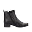 78657-00 Rieker Black Heel Boots