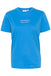 Saint tropez EbbaSZ T-Shirt- Palace Blue