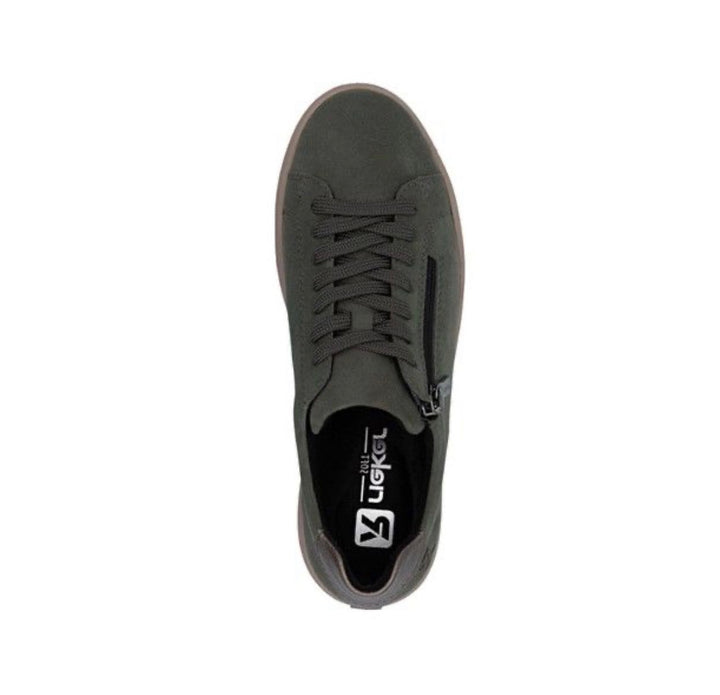 Rieker Zip up Navy Trainer- L9700-14
