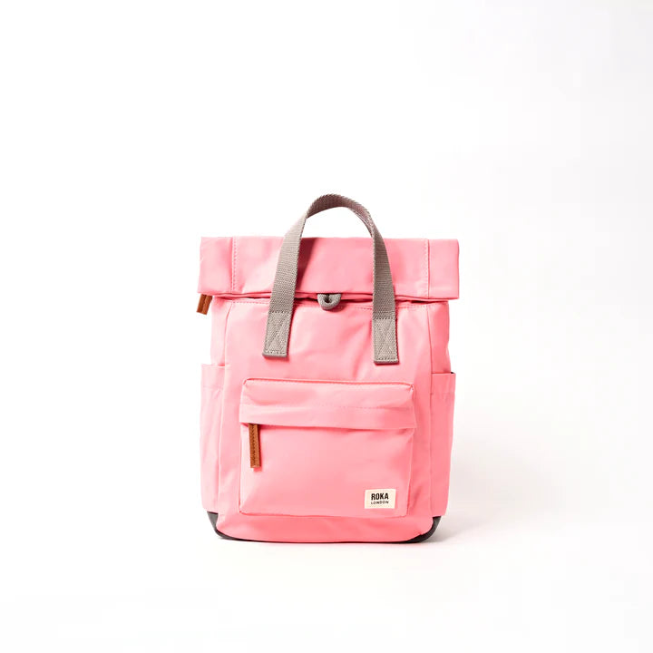 Roka London CanfieldB Medium Backpack- Pink lemonade