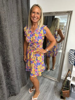 Stella Multi Colour Floral Dress