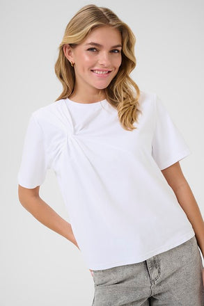 Kaffe Eloise Tshirt- Optical White
