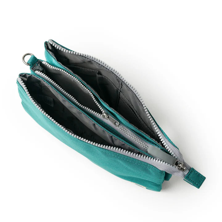 Roka London Carnaby XL Crossbody Bag- Teal
