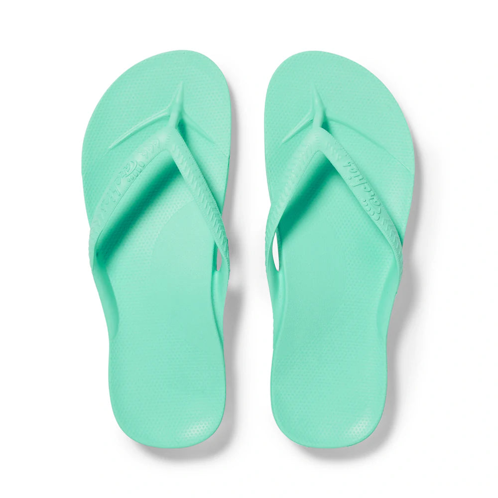 Archies Arch Support Flip Flop- Mint