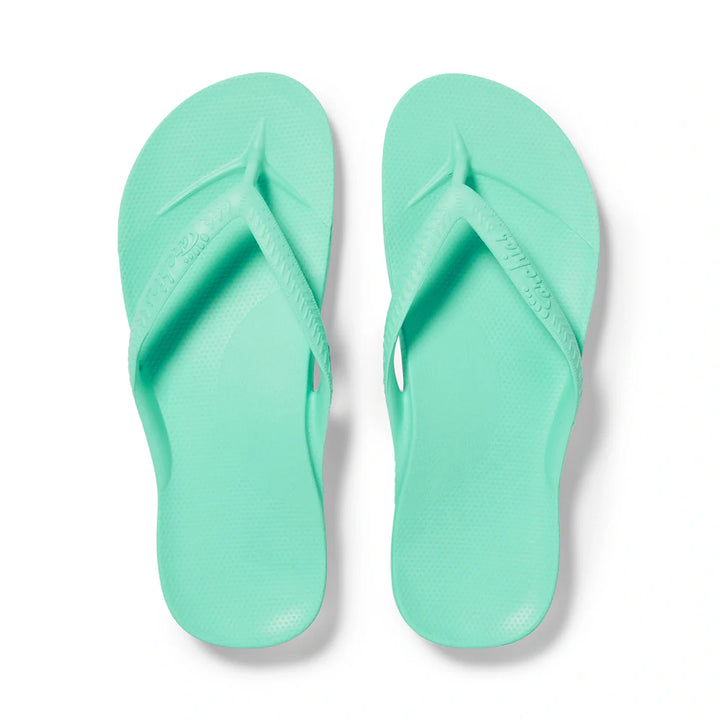 Archies Arch Support Flip Flop- Mint