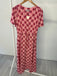 Ichi Vera Dress- Pink print