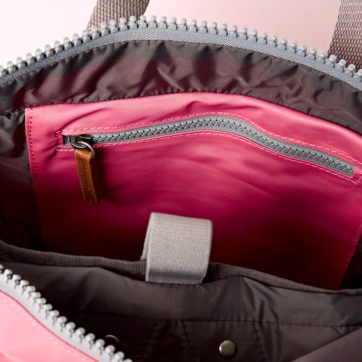 Roka London CanfieldB Medium Backpack- Pink lemonade