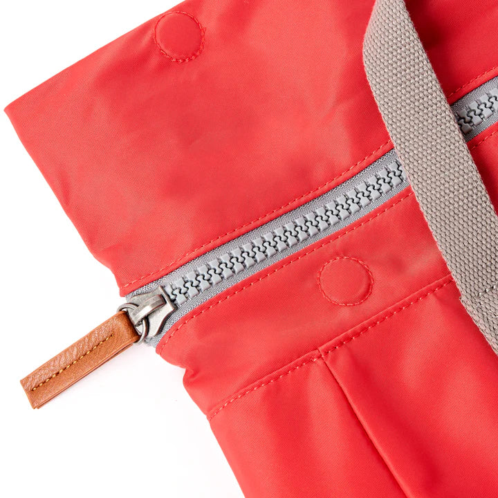 Roka London CanfieldB Medium Backpack- Scarlet