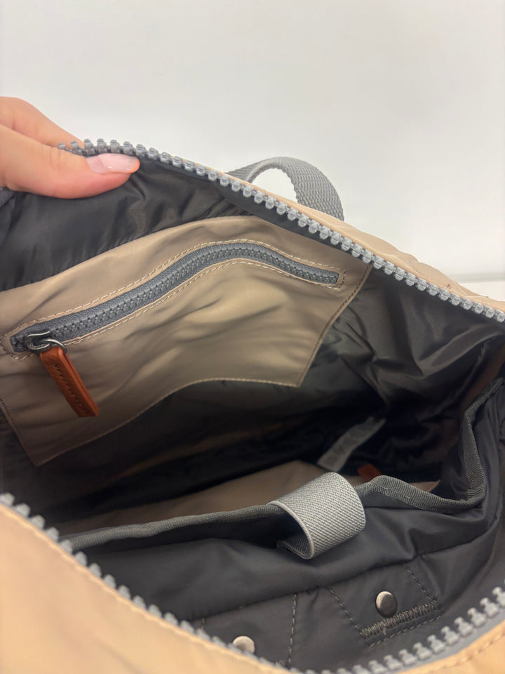 Roka London CanfieldB Medium Backpack-Sand