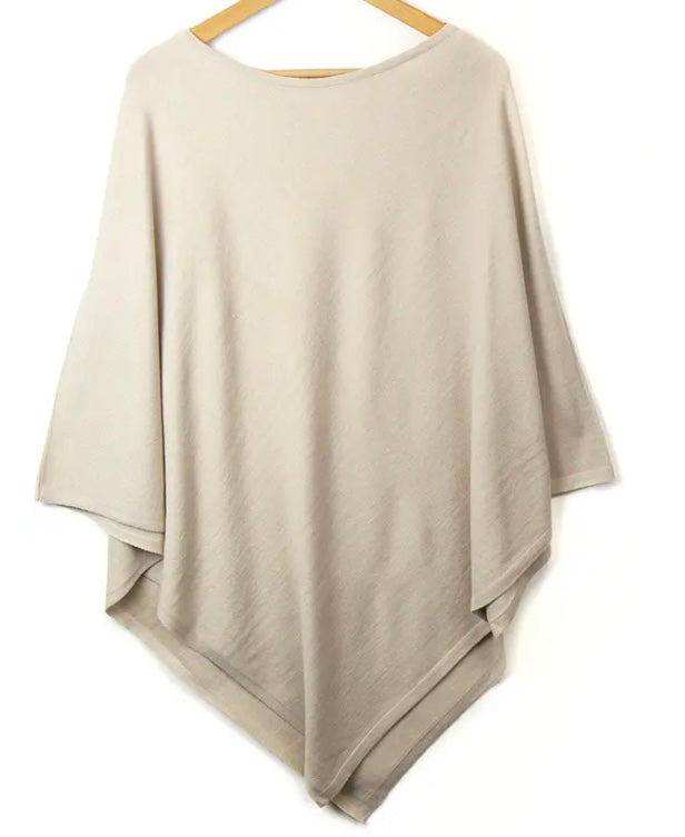 Pom Recycled Blend Poncho