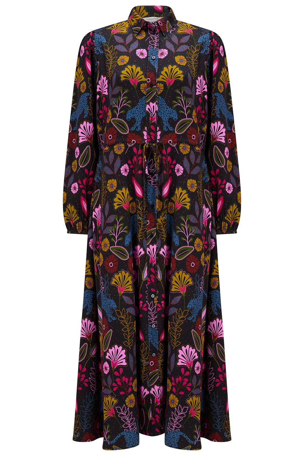Sugarhill Brighton Dottie Maxi Shirt Dress
