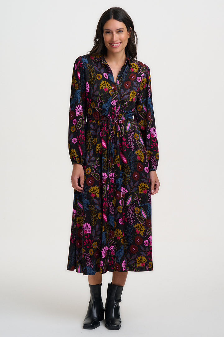 Sugarhill Brighton Dottie Maxi Shirt Dress