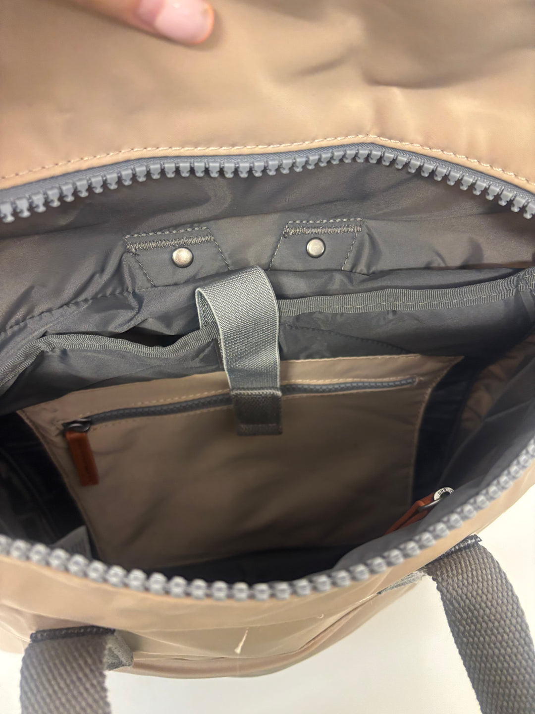 Roka London CanfieldB Medium Backpack-Sand