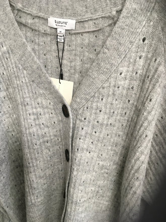 BYoung Monna Cardigan Mid Grey Melange