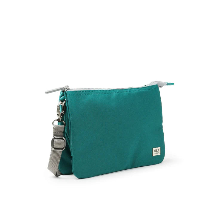 Roka London Carnaby XL Crossbody Bag- Teal