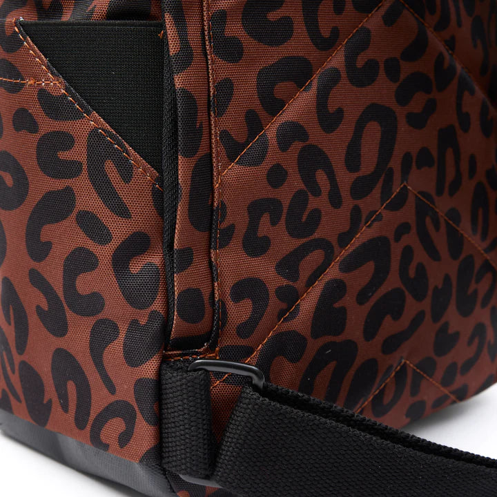 Roka London CanfieldB Small Backpack - Scarlet Leopard