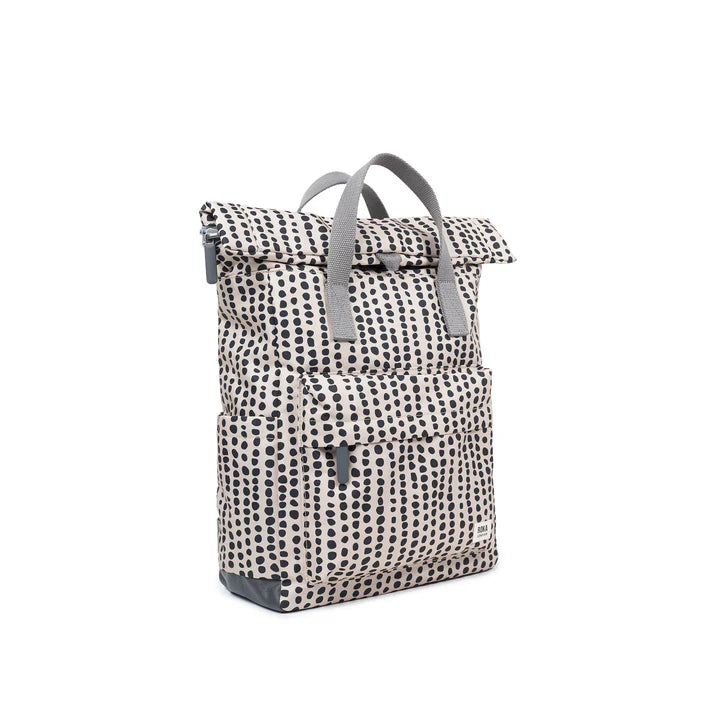 Roka London CanfieldB Medium Backpack- Linear Dot