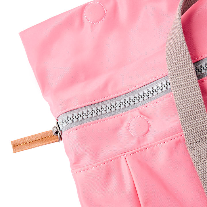 Roka London CanfieldB Medium Backpack- Pink lemonade