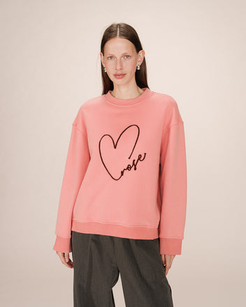 Grace & Mila Sharly Sweatshirt - Blush