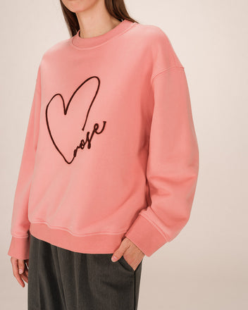 Grace & Mila Sharly Sweatshirt - Blush