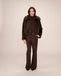 Grace and Mila Shonna Faux Fur Coat - Chocolat