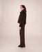 Grace and Mila Shonna Faux Fur Coat - Chocolat