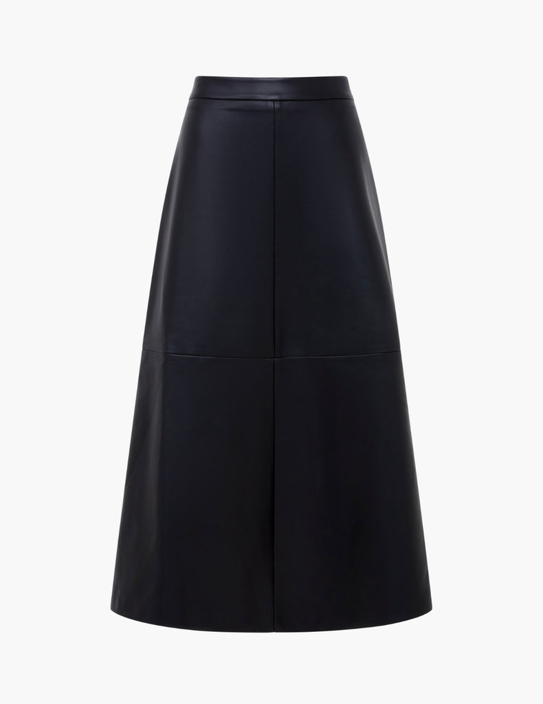 French Connection Crolenda PU Midi Skirt