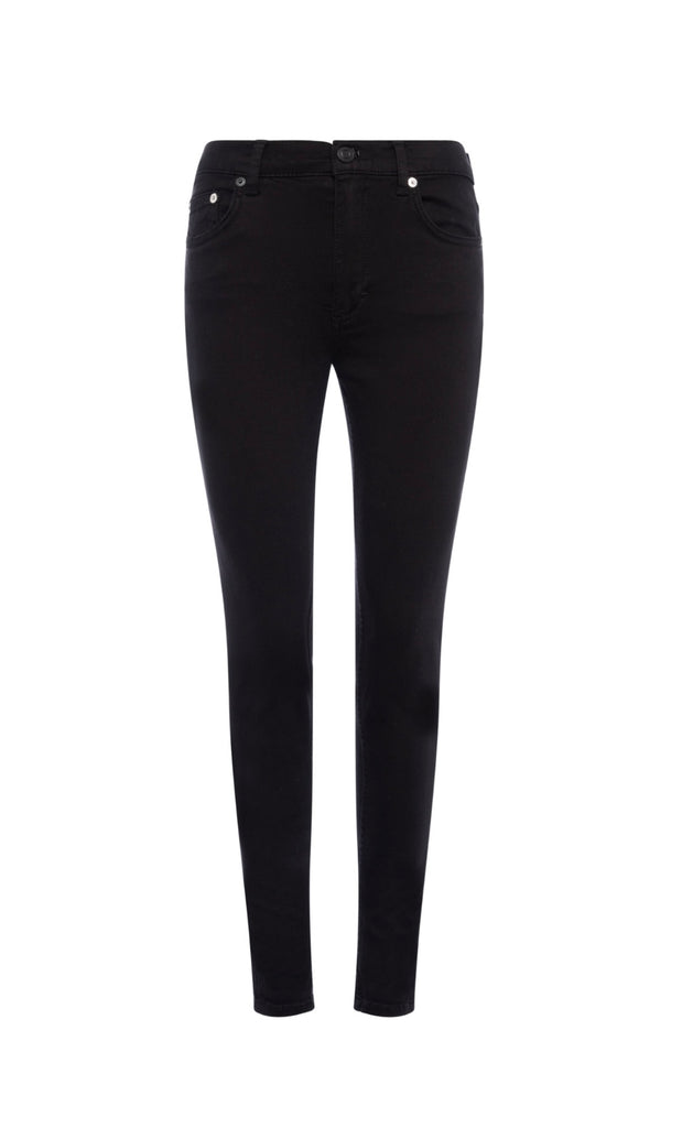 French Connection Soft Stretch Skinny High Rise Jeans -Black