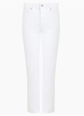French Connection White Stretch Ankle Jean