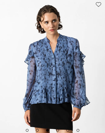 French Connection Anita Hallie Crinkle Shirt