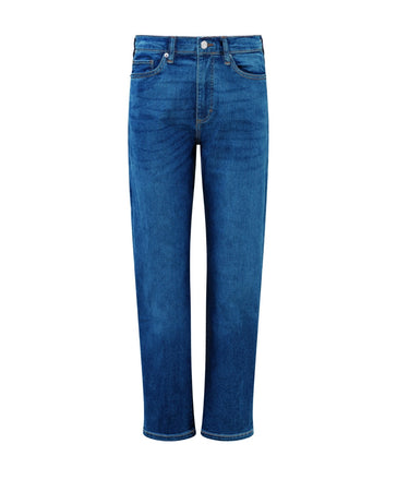 French Connection Stretch Cigarette Ankle Denim -Mid Wash
