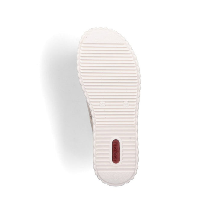 Rieker 69260-60 ladies Hook & Loop sandal- beige