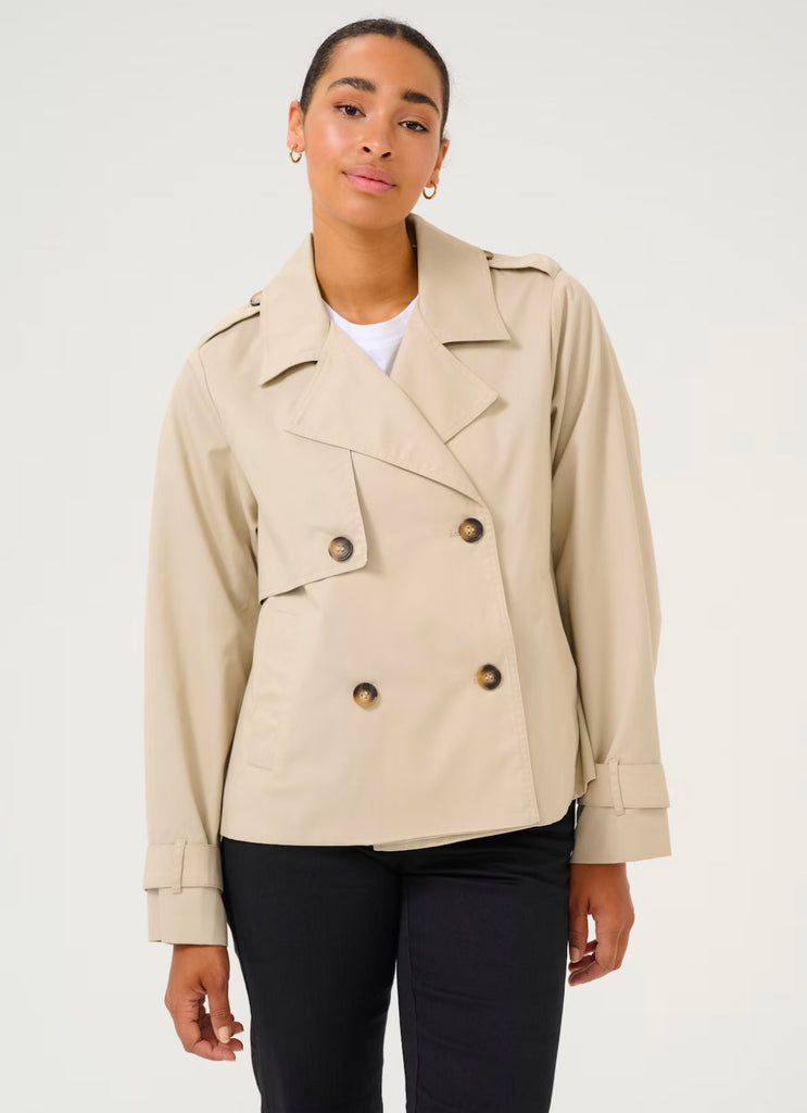 Kaffe KApatrica Jacket- Feather Gray