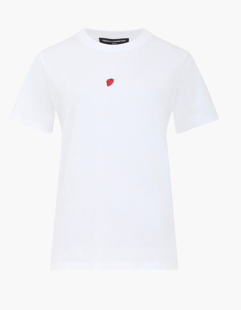 French Connection Cotton Graphic Cocktail T Shirt