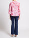 French Connection Isla Hallie Crinkle Tie Neck Top