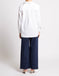French Connection Cambria Cotton Embellished White Shirt