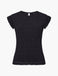 French Connection Textured Jersey Peplum Top