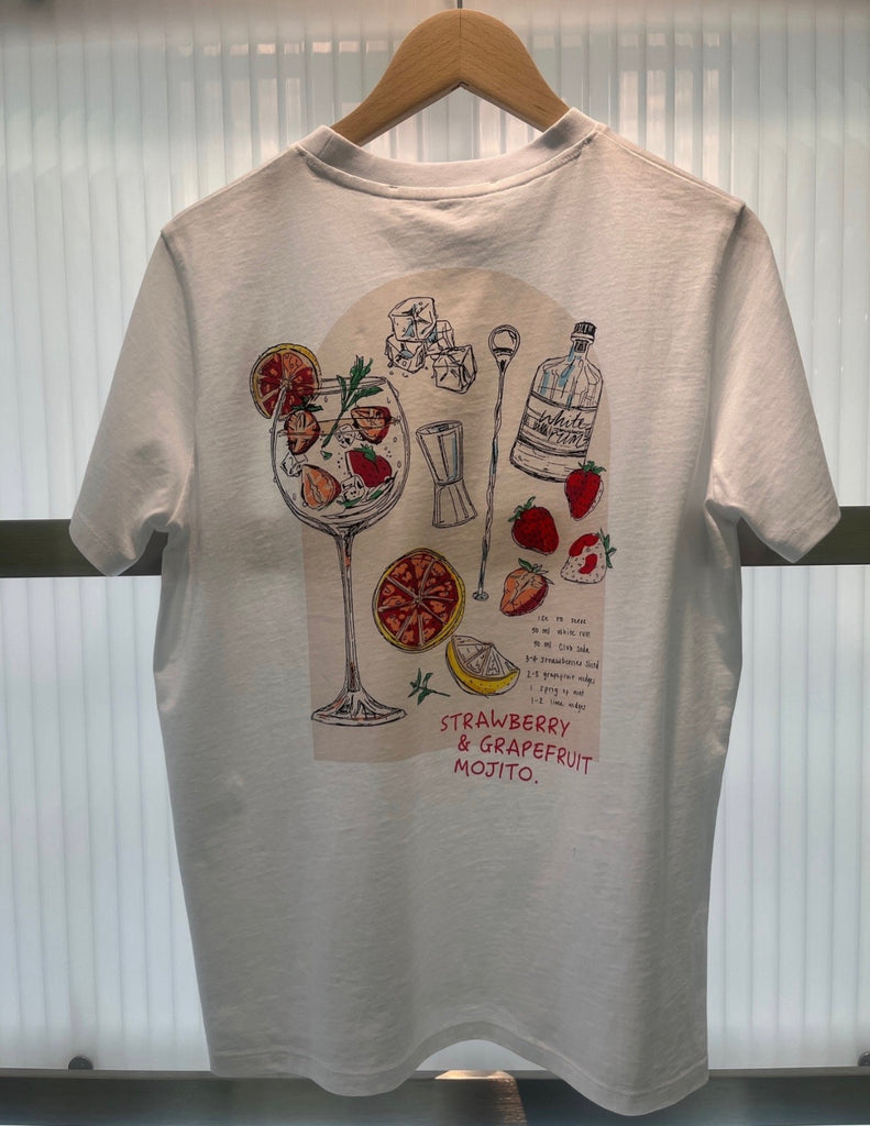 French Connection Cotton Graphic Cocktail T Shirt