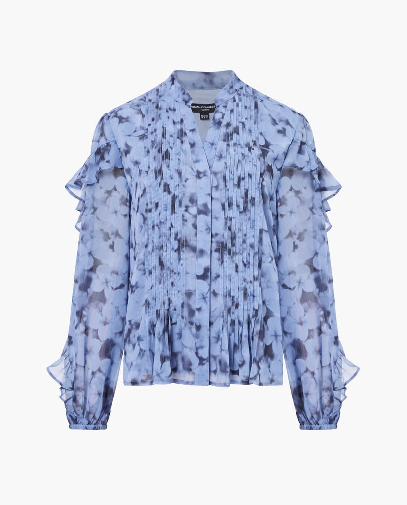 French Connection Anita Hallie Crinkle Shirt
