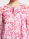 French Connection Isla Hallie Crinkle Tie Neck Top