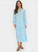 Saint Tropez Eda Maxi Dress- Ethereal Blue Leomania