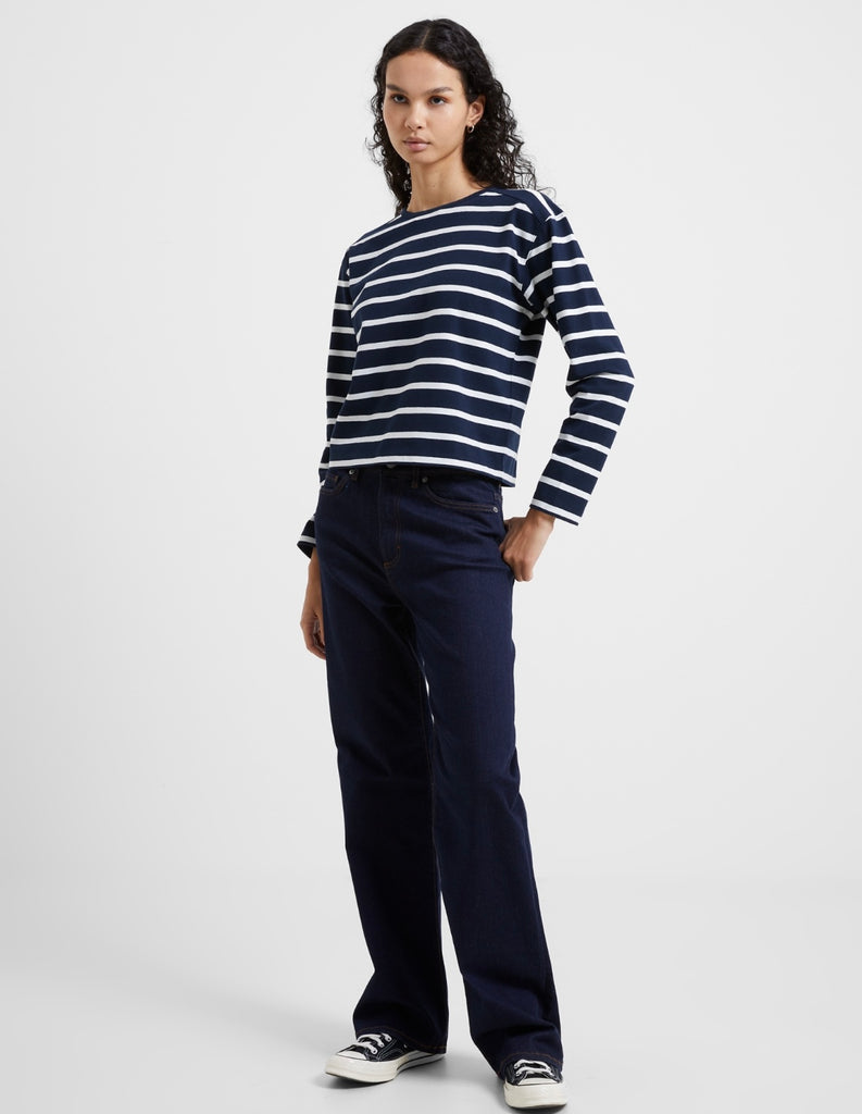 French Connection Rallie Stripe Long Sleeve Tee