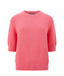 French Connection Short Sleeve High Neck Top -Raspberry