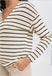 BYoung Sif Stripe Pullover- Birch Mix