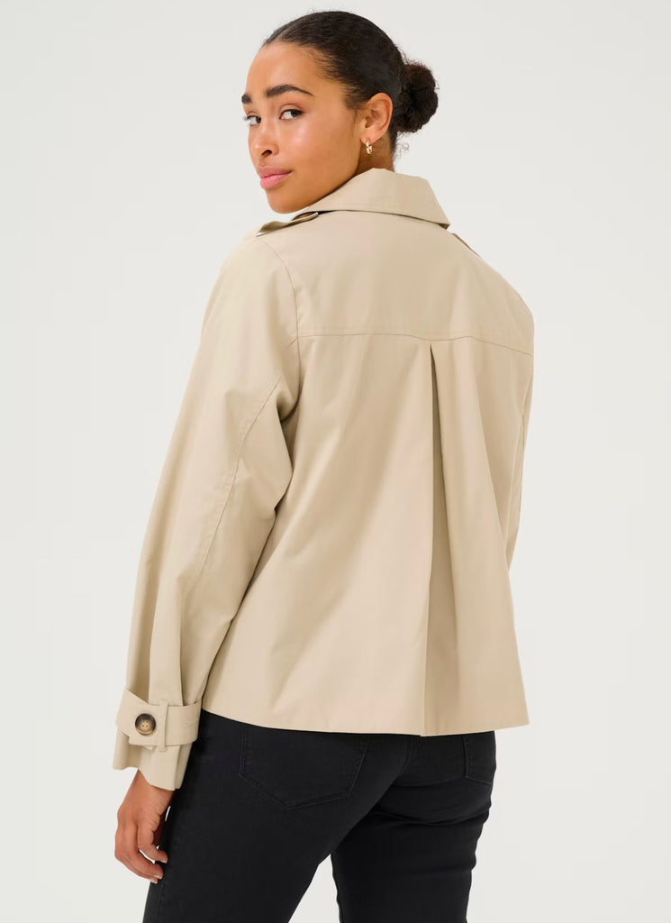 Kaffe KApatrica Jacket- Feather Gray