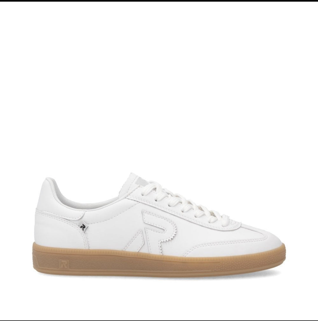 Rieker W2200-80 Ladies Lace up Pump- White