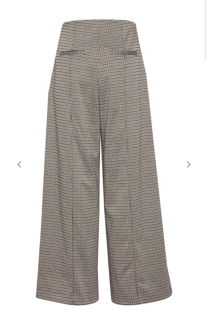 Ichi IHKate Cameleon wide leg Trousers- Nomad