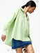French Connection Cambria Embroidered long sleeve shirt