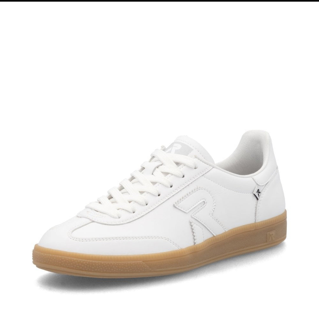 Rieker W2200-80 Ladies Lace up Pump- White